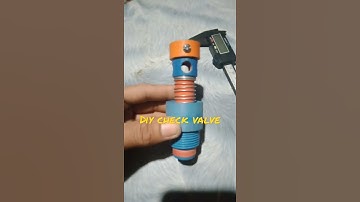 Diy check valve #short