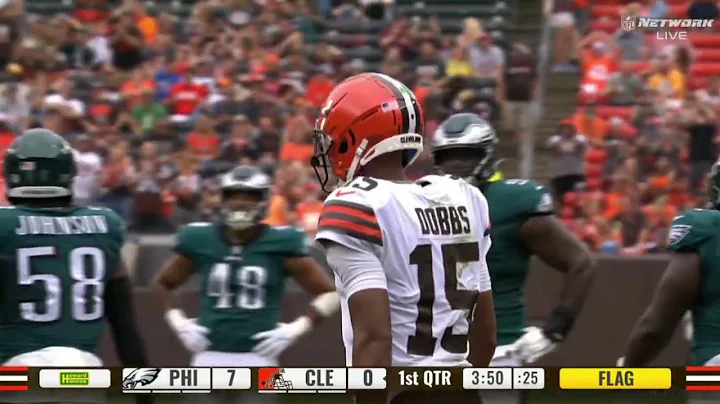 Josh Dobbs ELECTRIC run & TD vs. Eagles