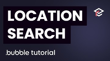 Latitude, Longitude & Geographic Locations in Bubble.io - Tutorial