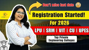 (Registration Started) Top Entrance Exam other than JEE ✅ #jeemains 