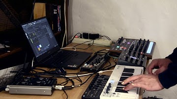 Tides - a full VSTi jam with the NDLR and midi controllers