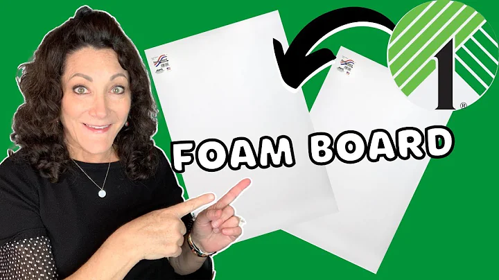 GRAB $1 Foam Board To Create An Inspirational Sign...