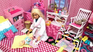 Barbie and Baby Lily Routine!!