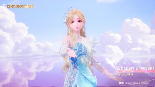 Infinity Nikki | #9 Get full set Whispers of Waves outfit | Gameplay Walkthrough No Commentary