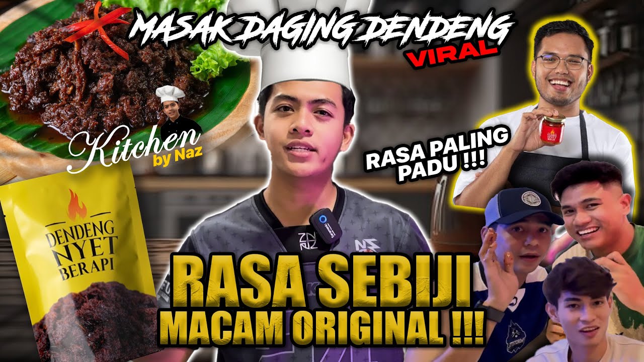 MASAK DAGING DENDENG KHAIRUL AMING!!! KANDA & SYAHMIE BEREBUT SAMPAI LINCIN?!