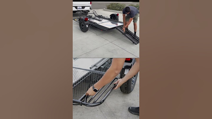 Shopping for a trailer to tow a Motorcycle? Check out the Trinity MT3 folding Trailer.