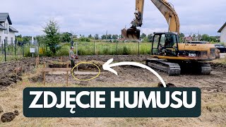 Kopanie Fundamentów Pierwszy Dzień Budowy Mojego Domu