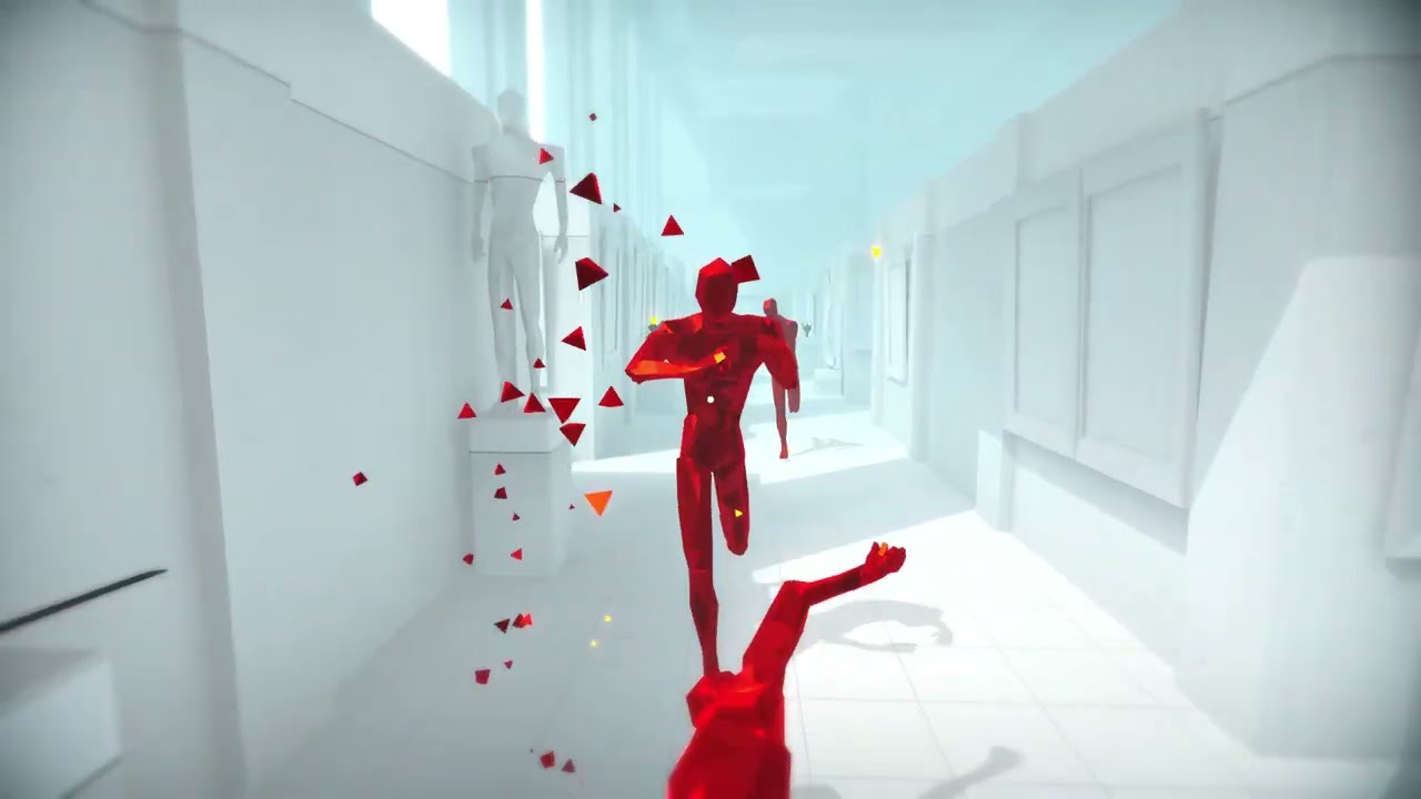 Superhot Gameplay NORESTART Challenge Complete Run