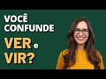 VER ou VIR? Questão comentada sobre esses verbos! Você acerta? || Prof. Letícia Góes