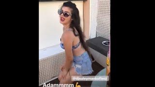 Simge Barankoğlu Twerk Bikini 2019