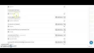 Schoology 101 - Linking Course Sections
