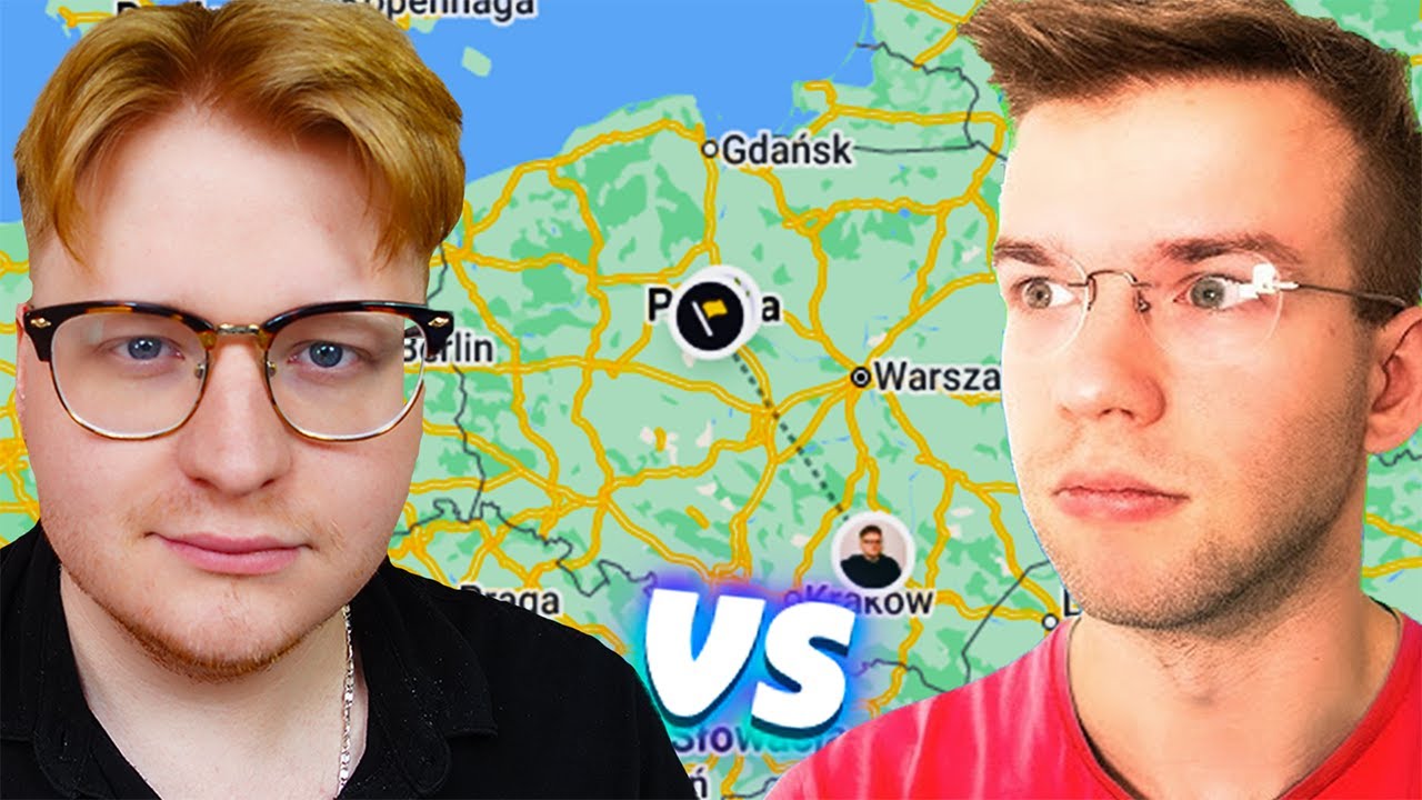 WIELKI POJEDYNEK z GRAF w GeoGuessr tylko na MAPACH POLSKI