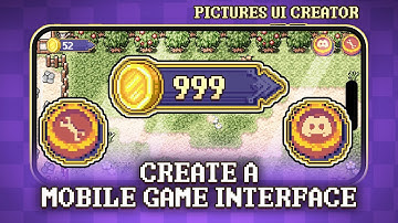 Create a mobile game user interface - Pictures UI Creator - RPG Maker MV / MZ plugin