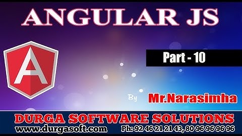 Angular JS || angularjs part- 10 by Narasimha
