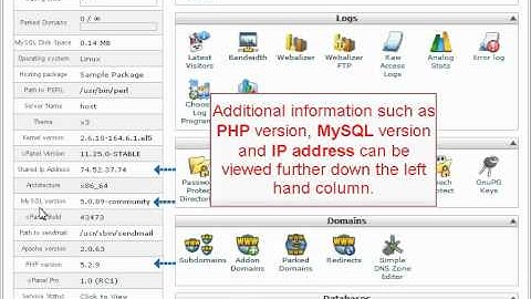 WordPress Tutorial - cPanel Basics- WordPressTutorials.TV