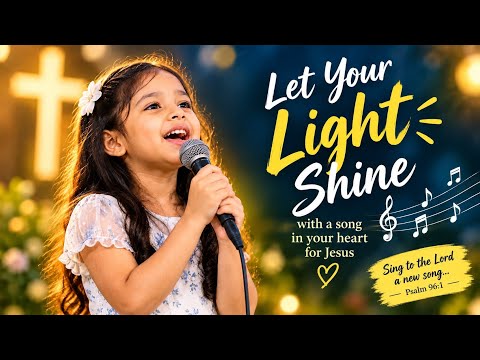 "A little voice,a big faith,and a beautiful karaputia Jesus song.