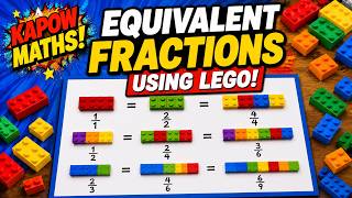 Lego Equivalent Fractions (basics)