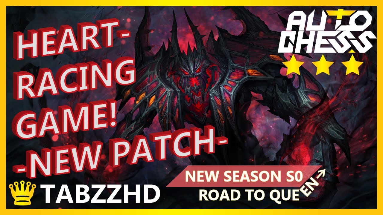 TABZZ DOTA CHESS | DOUBLE OT HEART RACING GAME! SO CLOSE!