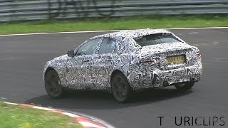 2015 Jaguar XE V6 & diesel continue testing on the Nürburgring!