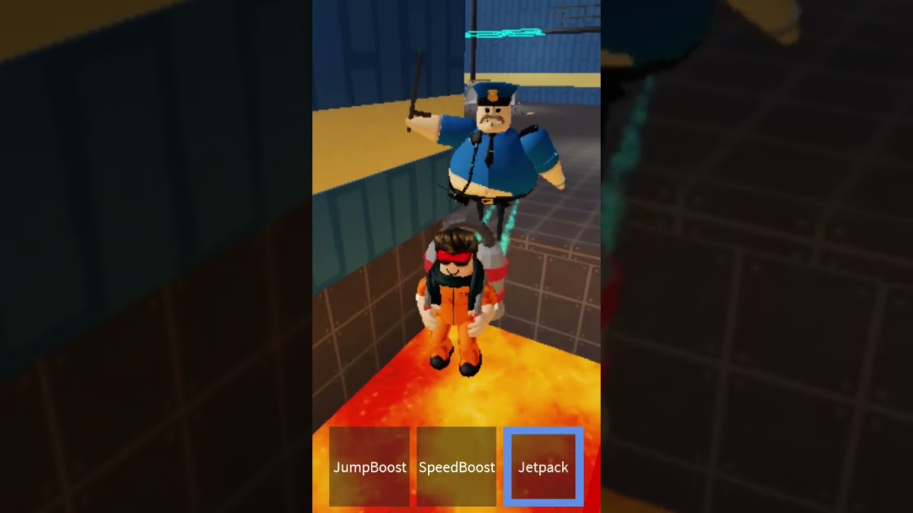 🧠9,999IQ против Полицейского, 2 игрока, побег из тюрьмы 