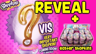New Mystery Shopkin of the Year Revealed and New Easter Basket Shopkins Winnie Award Shopkin Videos