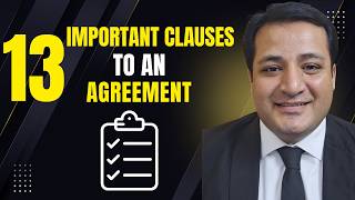 Famous 13 Important Clauses to an Agreement Wealth