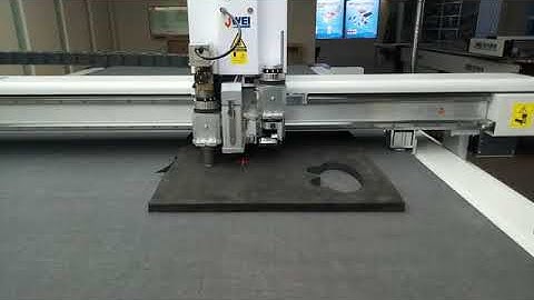 Precision EVA Foam Cutting with JWEI Digital Cutter