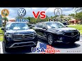 США Цены  VW Atlas vs Acura MDX