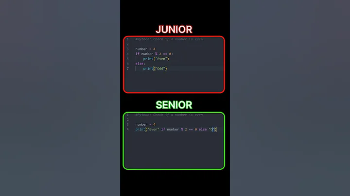 How to become a Senior developer.. ♥️ 😂 #programming #javascript #python #coding #developer #coder .