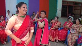 new nepali teej song 2076मौलिक तिज गित  ज्ञान जोति अामा समूह को पस्तुतिमा बडिगाड -५ खारबजार बागलुङ
