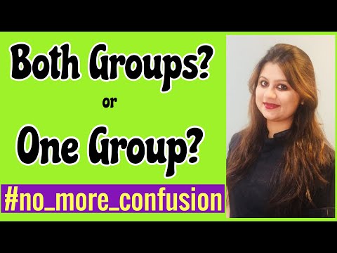 Both groups or