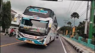 STORY WA BUS PAHALA KENCANA WHITE BLUE TERBARU FULL GAYA BEBAS ||2022