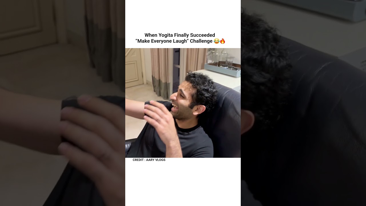 When Yogita Finally Succeeded in Aary’s Challenge😂 