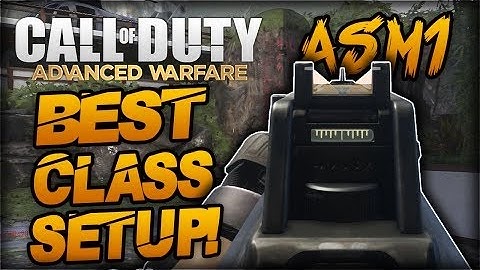Advanced Warfare - "BEST RUSHING CLASS" - Full Setup ASM1 (Call of Duty AW Multiplayer)