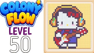 Colony flow level 50 walkthrough solution