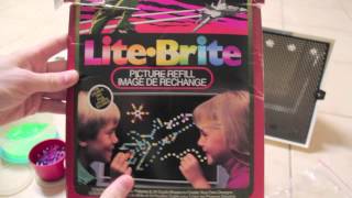 Information DREW'S TOY REVIEWS: VINTAGE LITE BRITE REVIEW - Collectibles Update