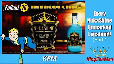 Fallout 76: Every Nukashine Unmarked Location!! (Part 1)