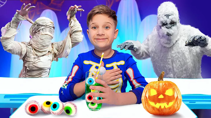 Roma’s Spooky School Adventure 🎒🎃 | Halloween Fun for Kids with Diana & Oliver
