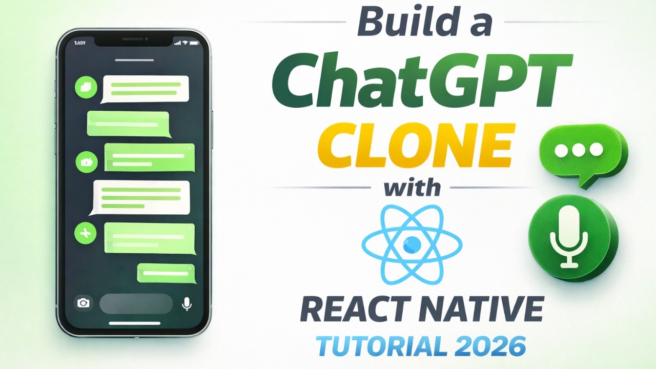 Build a ChatGPT Clone App with React Native (Step-by-Step Tutorial 2026 ...
