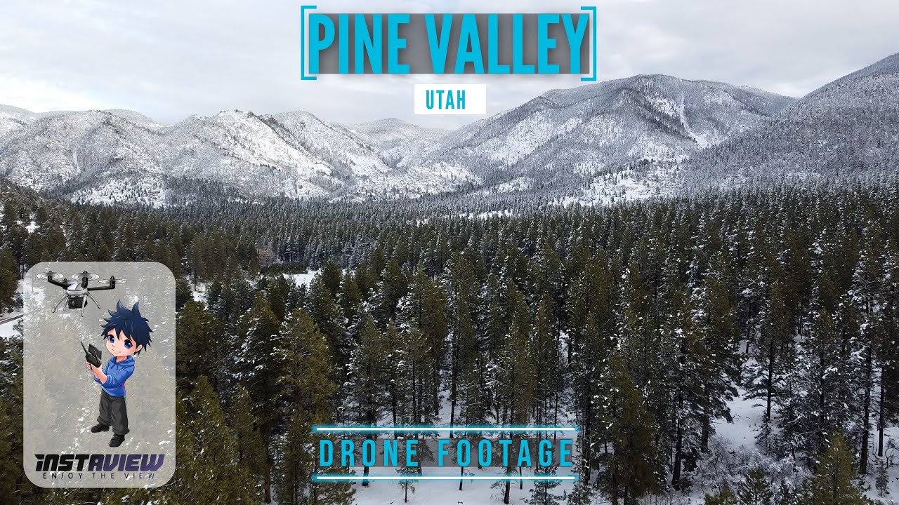 Pine Valley, Utah from Above: A Captivating Drone Flight Tour
