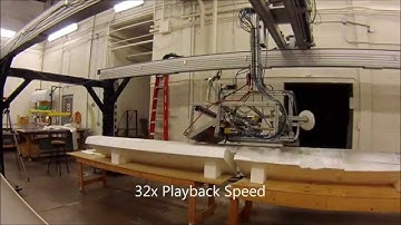 Multiple Fiberglass Layers Layup by an Automated Fabric Shifting Machine