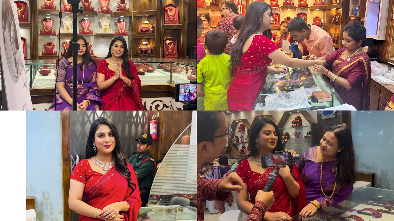 First time shoot for Senco Gold & Diamonds😌/ BTS of the shoot 