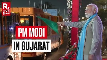 PM Narendra Modi LIVE: PM Modi Flags Off E-buses In Ekta Nagar | Kevadia | Gujarat