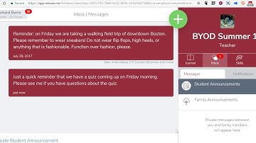 How to Use the New Messaging Feature in SeeSaw.me