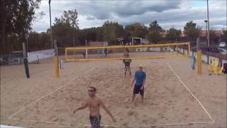 September 12th 2015 The Score Mens Finals game 2 Eric & Jeff vs  Keith & Nate