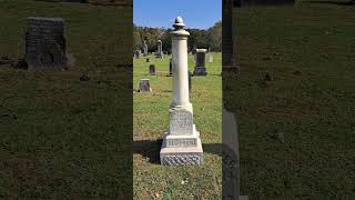 Grave of Dr. William Harrison Trotter #cemetery #grave #sevierville #tennessee  #graveyard