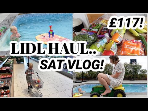 LIDL HAUL…SAT VLOG!