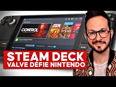 STEAM DECK 🔥Valve défie Nintendo avec sa console portable ultra puissante (prix, date, capacités