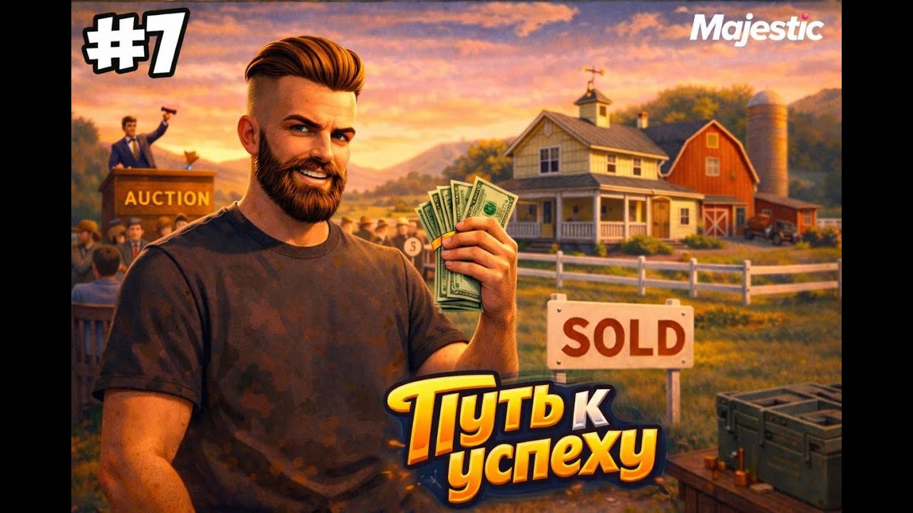 ПОСТАВИЛ ВСЕ И НЕ ПРОГАДАЛ НА MAJESTIC RP | ПУТЬ К УСПЕХУ #7