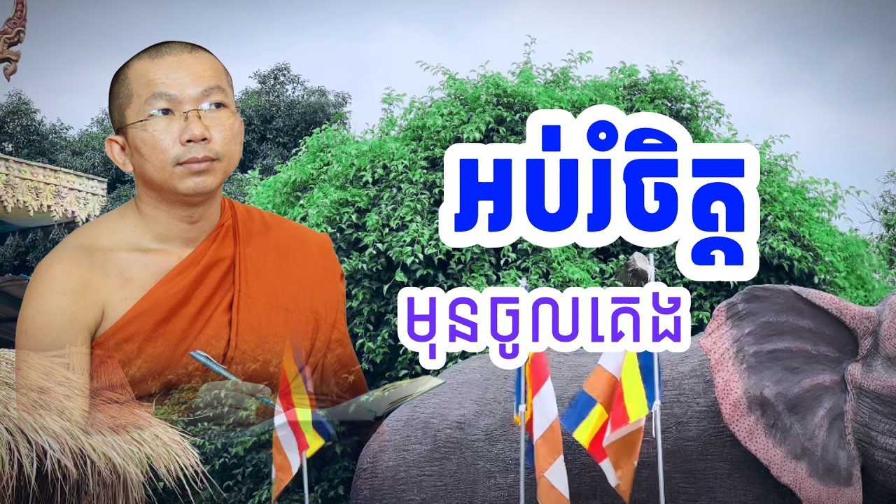 ស្ដាប់ធម៌អប់រំចិត្តមុនចូលគេង | Sok Kosal - YouTube